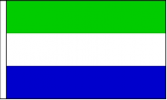 Sierra Leone Table Flags